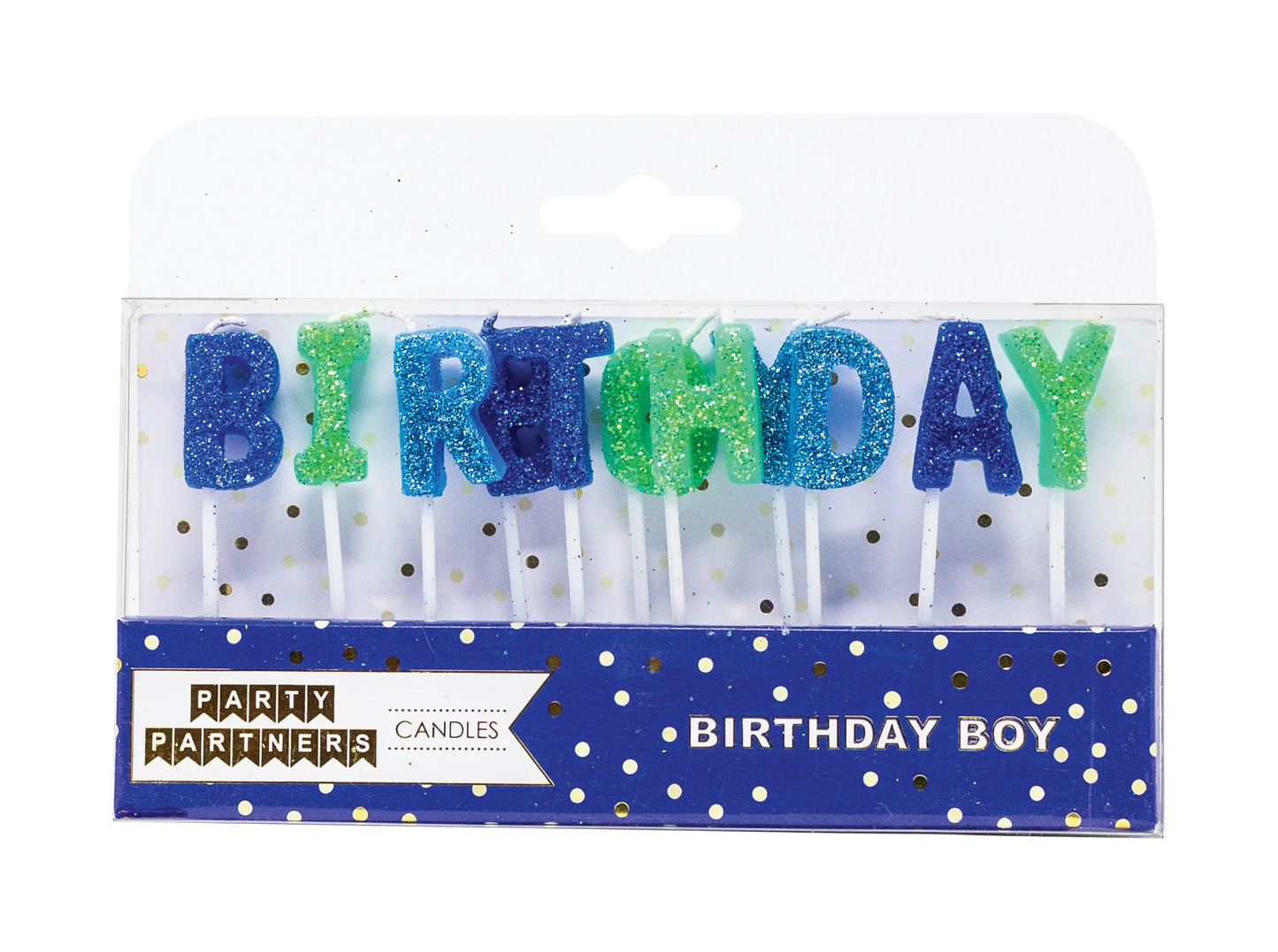Party Partners Birthday Boy Candle Set For Pets