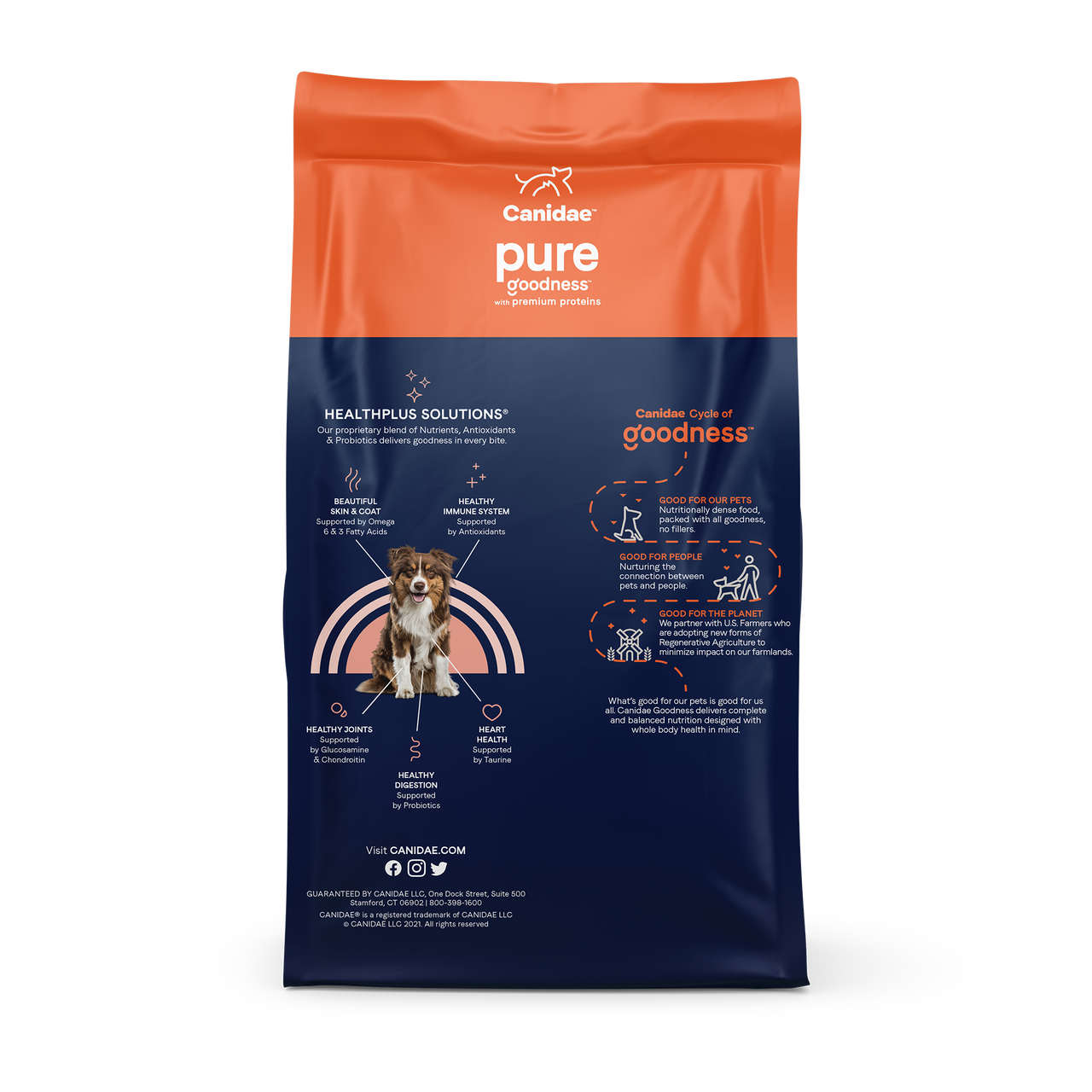 Canidae Pure Wholesome Grains Adult Beef & Barley, Dry Dog Food