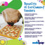 SodaPup Honeycomb Emat Enrichment Lick Mat For Dogs