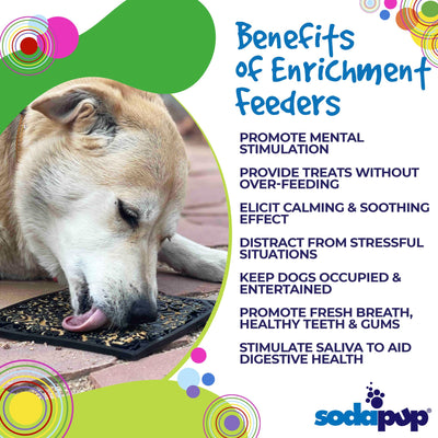 SodaPup Zombie Emat Enrichment Lick Mat For Dogs