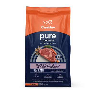Canidae Pure Grain Free Adult Bison Dry Dog Food
