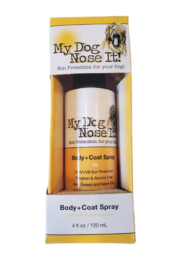 My Dog Nose It! 4-oz Body+Coat Spray On Sun Protection For Dogs