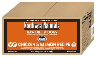 Northwest Naturals Chicken and Salmon Recipe, Frozen Dog Food