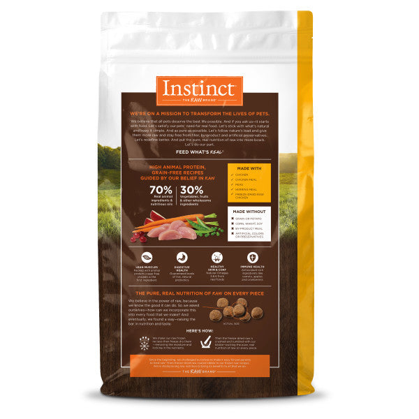 Instinct original sale dry dog food