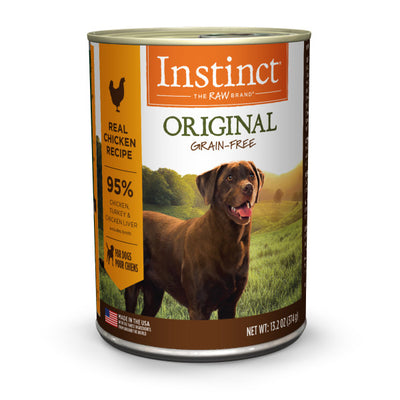 Instinct Original Chicken, Wet Dog Food, 13.2-oz Case of 6