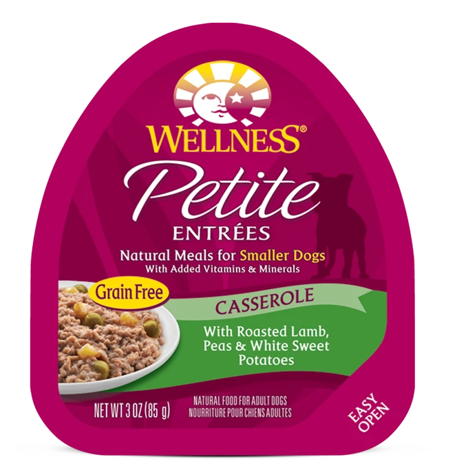 Wellness Petite Entr es Casserole with Roasted Lamb Peas White