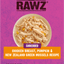 RAWZ® Shredded Chicken, Pumpkin, and New Zealand Green Mussels Recipe 2.46-oz, Wet Cat Food
