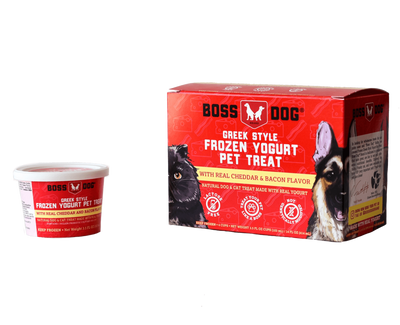 Boss Dog Frozen Yogurt, Cheddar And Bacon Recipe