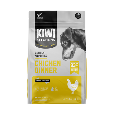 Kiwi Kitchens Chicken Dinner, Air-Dried Dog Food