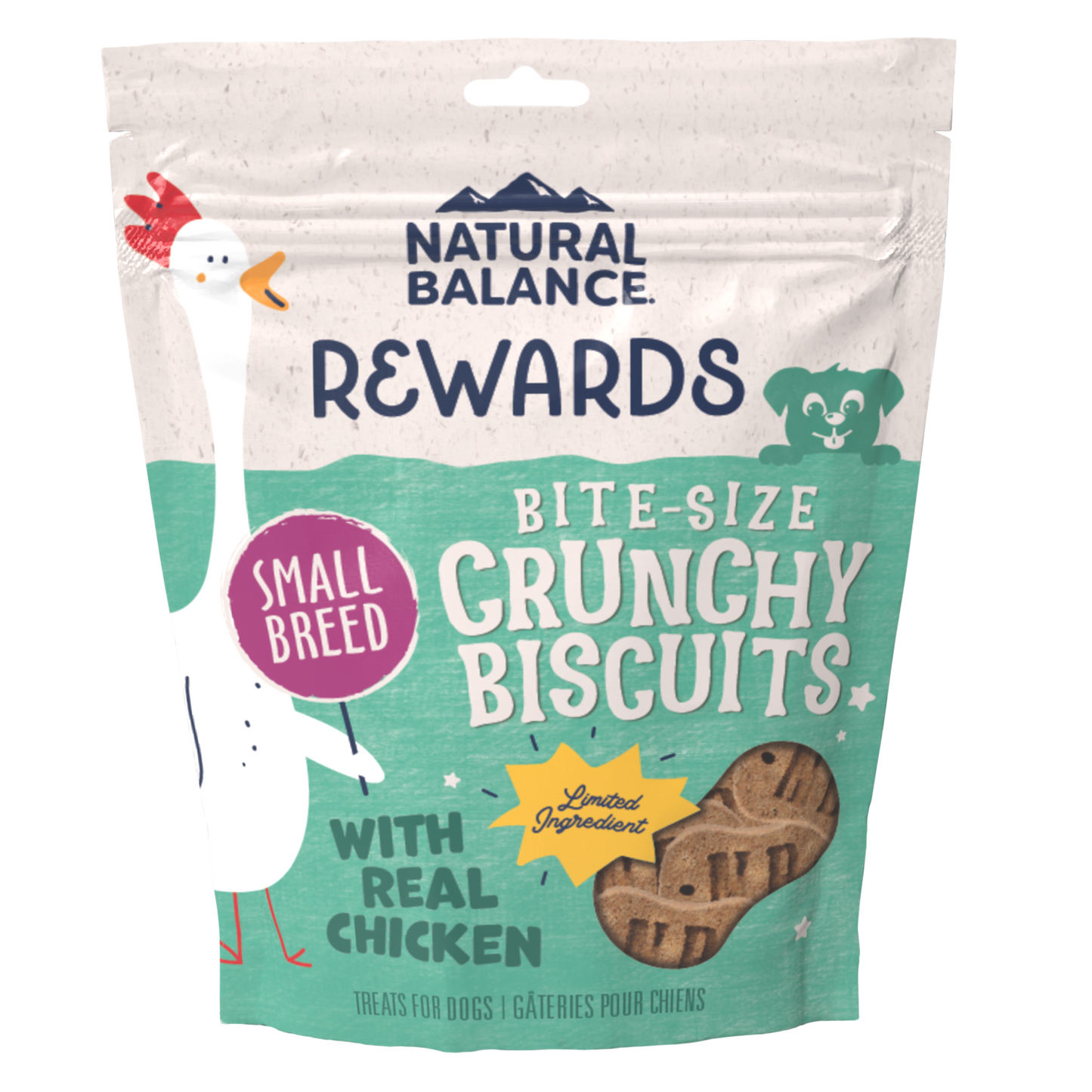 Natural Balance Limited Ingredient Treats® Small Breed Sweet Potato And Chicken Recipe, 8-oz Bag