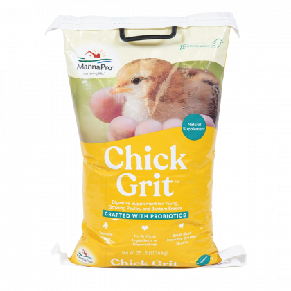 Manna-Pro Chick Grit With Probiotics, Poultry Supplement, 5-lb Bag