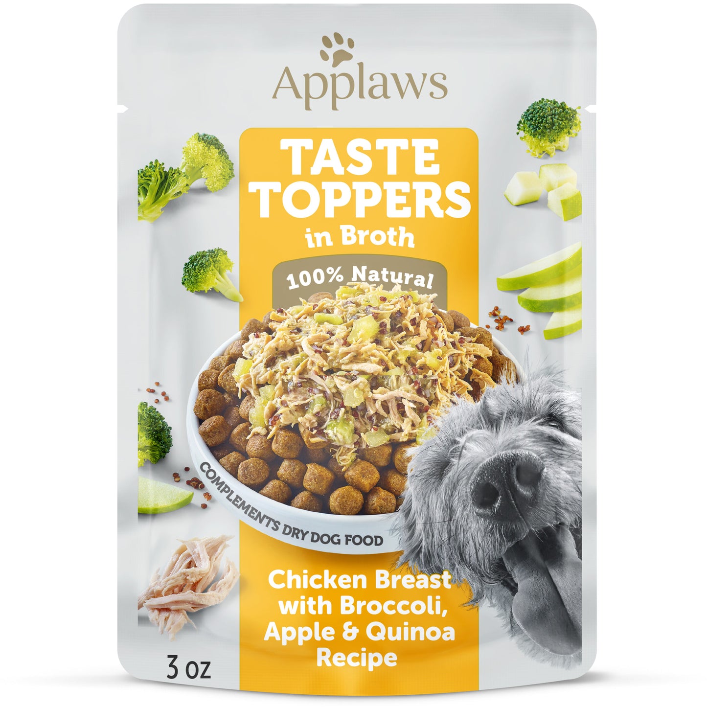 Applaws Taste Toppers In Broth Chicken Recipe 3-oz, Dog Food Topper