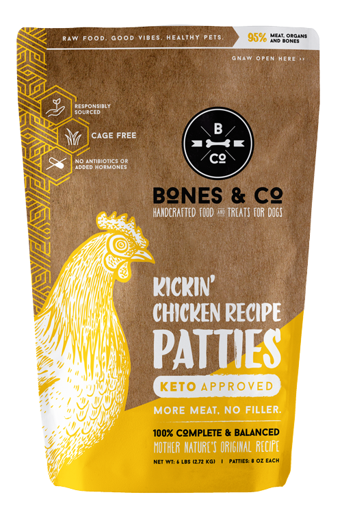 Bones & Co Frozen Raw Chicken, Dog Food