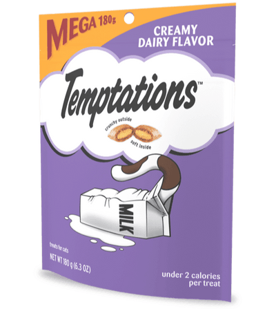 Temptations Creamy Dairy Flavor, Cat Treat