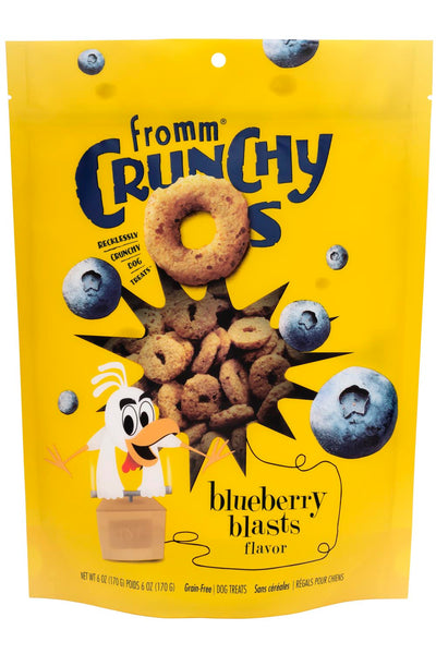 Fromm Crunchy O's Grain Free Blueberry Blasts Dog Treats
