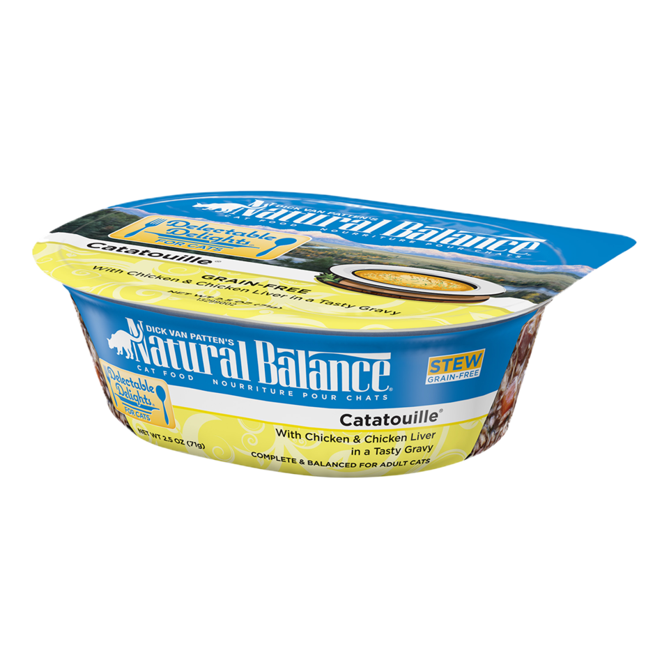 Natural Balance® Delectable Delights® Catatouille® Wet Cat Food, 2.5-oz Case of 12