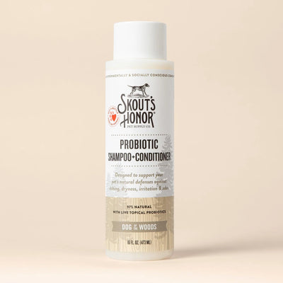 Skout's Honor Probiotic Dog Of The Woods Shampoo & Conditioner 16-oz For Dogs & Cats