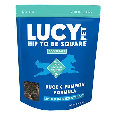Lucy Pet Hip To Be Square, Dog Treat, 6-oz