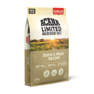 Acana Singles Duck & Pear Recipe, Dry Dog Food