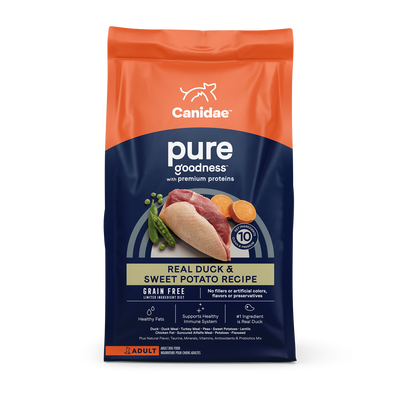 Canidae Pure Grain Free Adult Duck Dry Dog Food