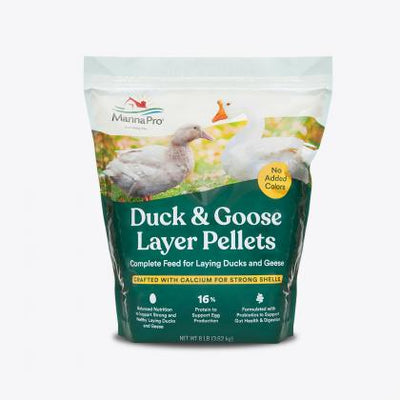 Manna-Pro Duck And Goose Layer Pellets, Poultry Feed, 8-lb Bag