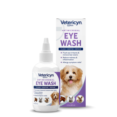Vetericyn Plus® Antimicrobial Eye Wash, 3-oz Bottle