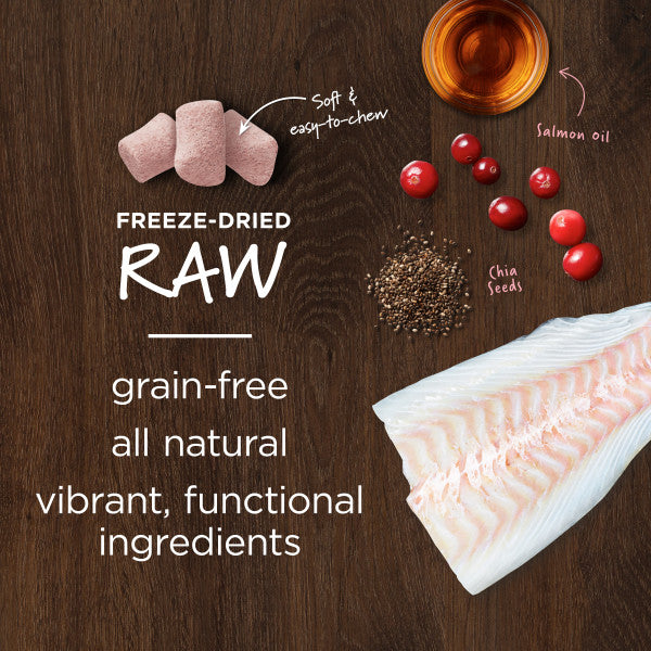 Instinct Raw Boost Mixers Skin and Coat Health Freeze-Dried Dog Food Topper, 5.5-oz Bag