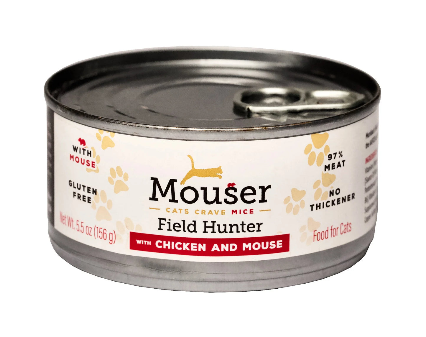 Mouser Field Hunter Chicken With Mouse Recipe 5.5-oz, Wet Cat Food, Case Of 24