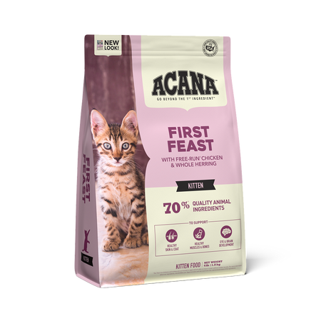 Acana First Feast Kitten Recipe 4-lb, Dry Cat Food