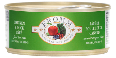 Fromm Four-Star Nutritionals Chicken & Duck Pâté, Wet Cat Food