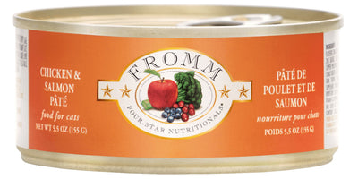 Fromm Four-Star Nutritionals Chicken & Salmon Pâté, Wet Cat Food