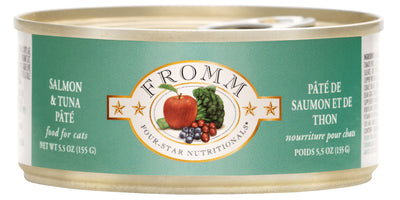 Fromm Four-Star Nutritionals Salmon & Tuna Pâté, Wet Cat Food