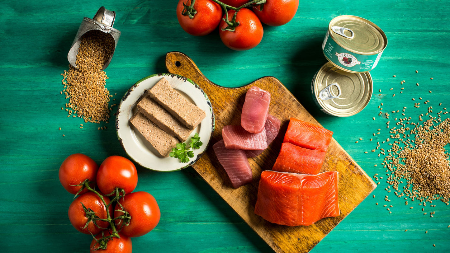 Fromm Four-Star Nutritionals Salmon & Tuna Pâté, Wet Cat Food, 5.5-oz Case of 12