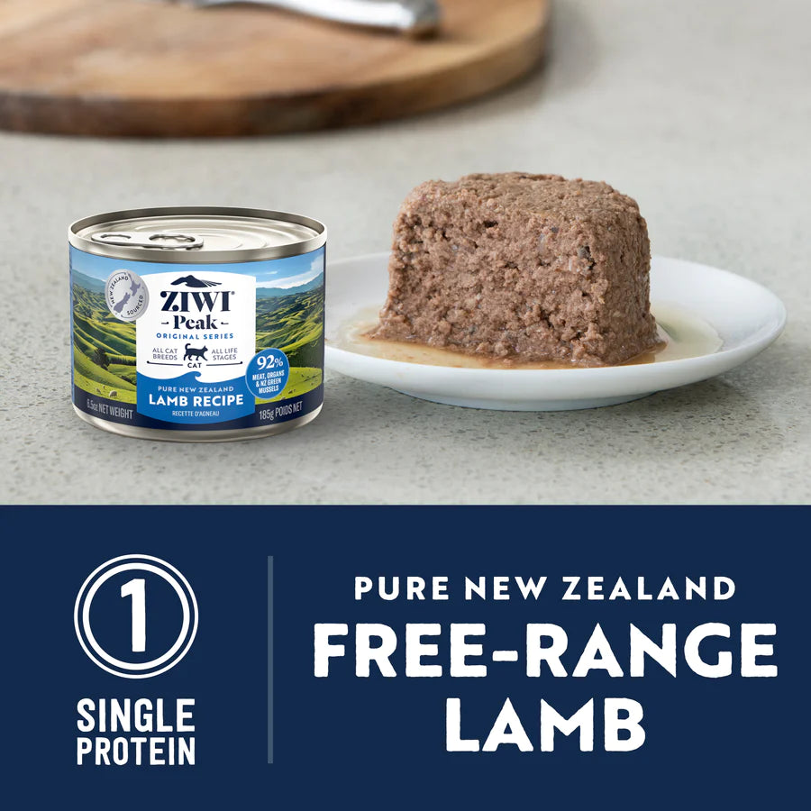 ZiwiPeak Lamb Recipe, Wet Cat Food