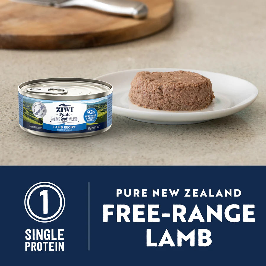 ZiwiPeak Lamb Recipe, Wet Cat Food