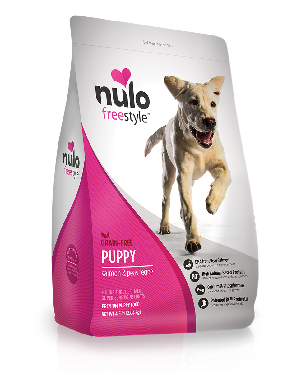 Nulo Freestyle High Protein Kibble Puppy Salmon and Pea Recipe , Dry Dog Food