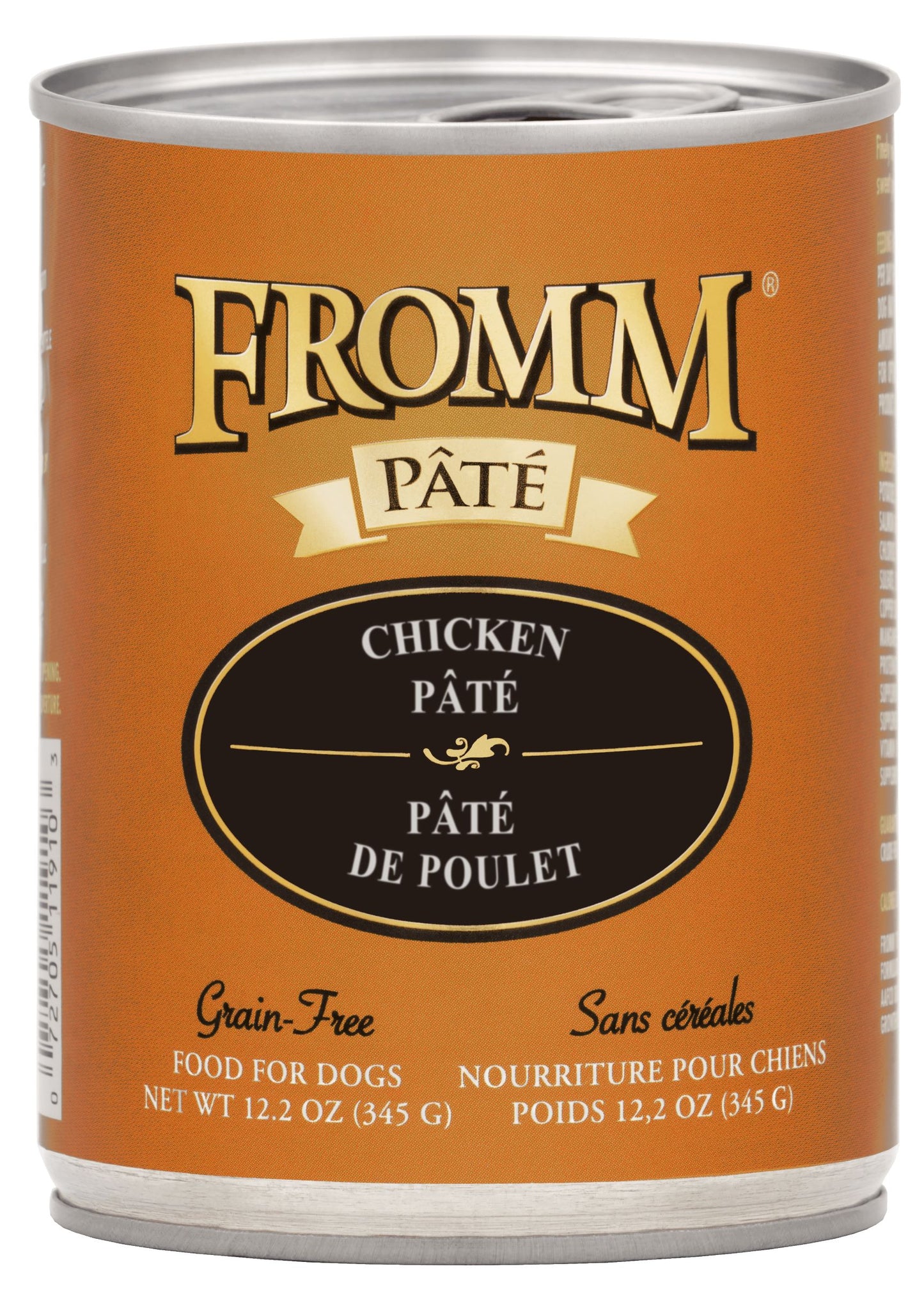Fromm Chicken Pâté, Wet Dog Food, 12.2-oz Case of 12