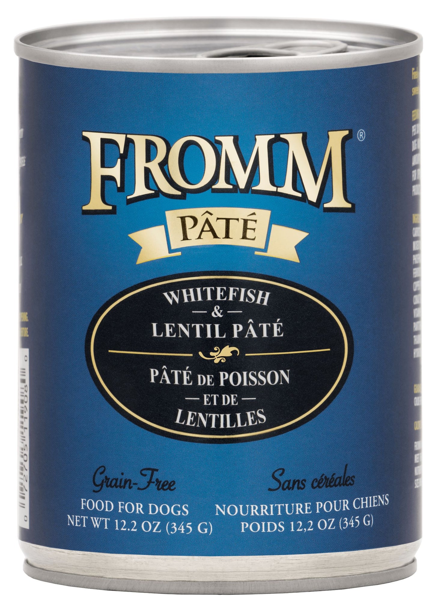 Fromm Whitefish & Lentil Pâté, Wet Dog Food, 12.2-oz Case of 12