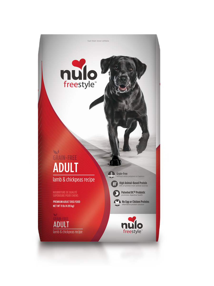 Nulo Freestyle High Meat Kibble Lamb and Chickpeas Recipe, Dry Dog Food