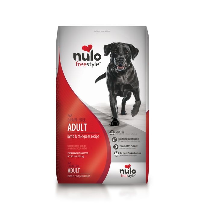 Nulo Freestyle High Meat Kibble Lamb and Chickpeas Recipe, Dry Dog Food