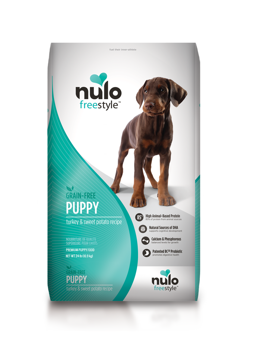 Nulo Freestyle High Meat Kibble Puppy Turkey and Sweet Potato Recipe, Dry Dog Food