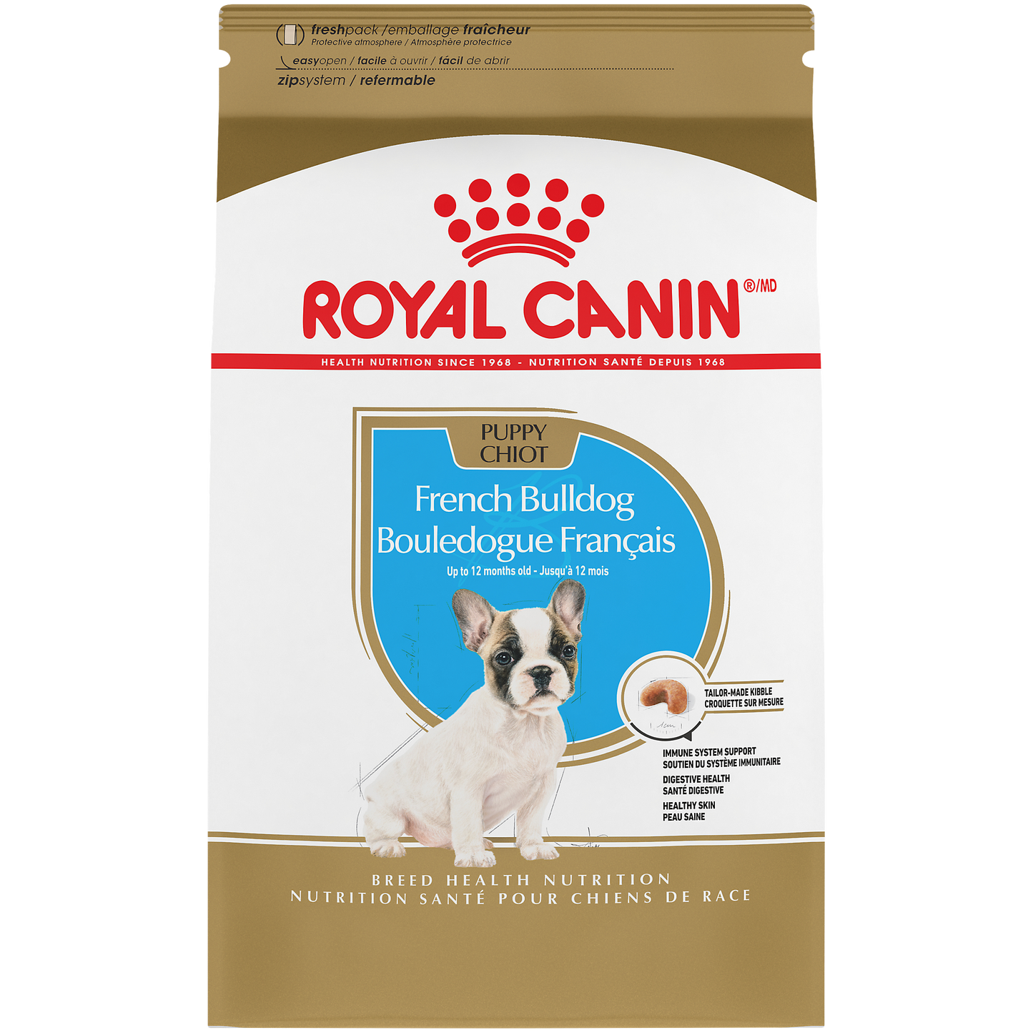 Royal Canin French Bulldog Puppy Dry Dog Food, 3-lb Bag