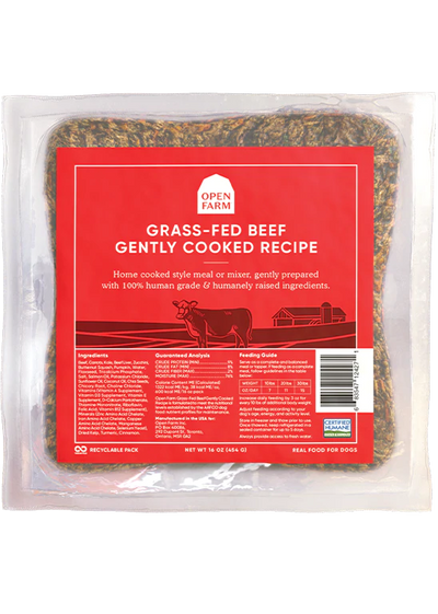 Open Farm Grass-Fed Beef Recipe, Gently Cooked Dog Food