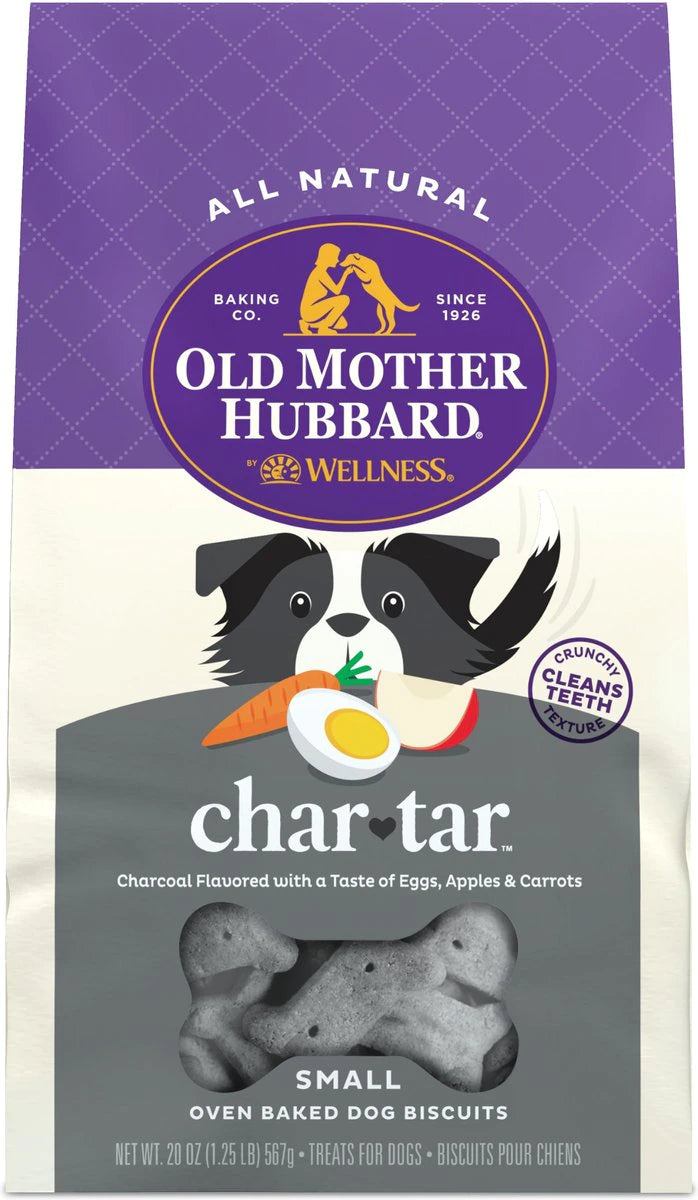 Old Mother Hubbard Char-Tar Small Oven Baked Biscuits 20-oz, Dog Treat