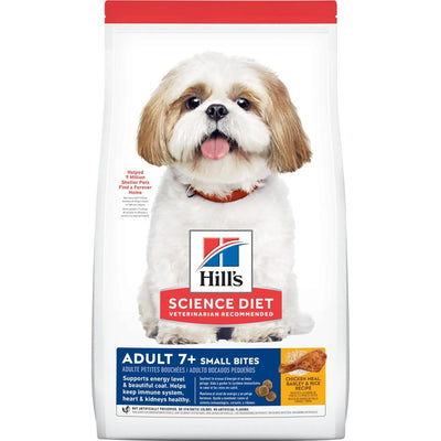 Hill's® Science Diet® Adult 7+ Small Paws™ Chicken Meal, Barley & Brown Rice Recipe Dry Dog Food