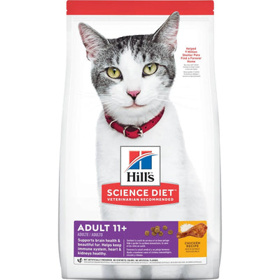 Hill's® Science Diet® Adult 11+ 3.5-lb, Dry Cat Food