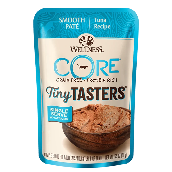 Wellness CORE® Tiny Tasters™ Tuna Pate 1.75-oz Pouch, Wet Cat Food