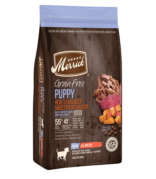 Merrick Puppy Beef & Sweet Potato Dry Dog Food