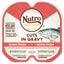 Nutro Grain Free Natural Wet Cat Food Cuts in Gravy Salmon Recipe, 2.64-oz Case of 24