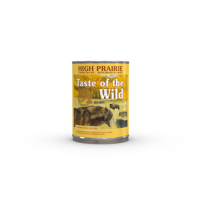 Taste of the Wild High Prairie Canine Recipe With Bison in Gravy, Wet Dog Food, 13.2-oz Case of 12
